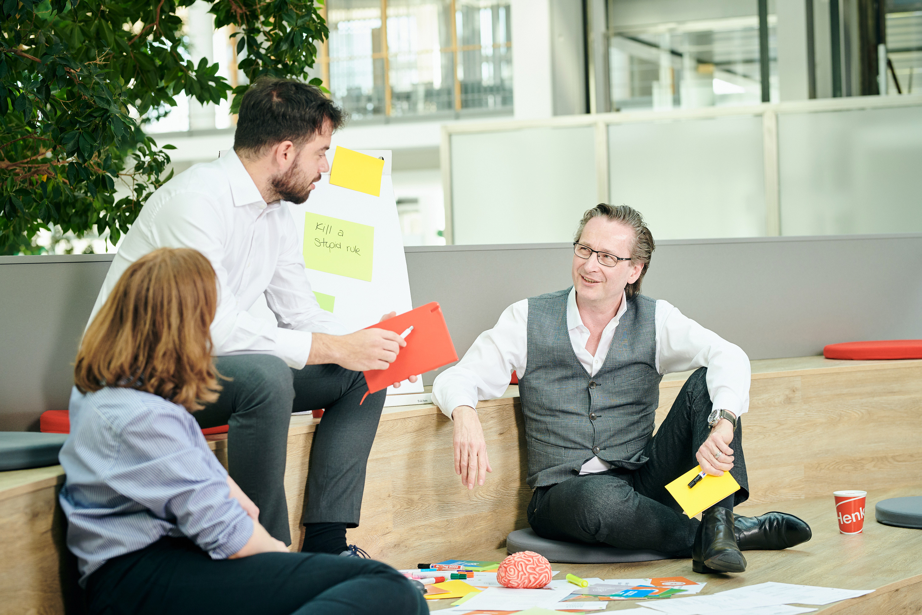 When in the process of killing a stupid rule, it is important that the participants feel comfortable expressing their opinions and ideas – which could mean meeting in a different location