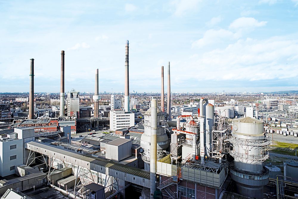 Henkel production site in Düsseldorf, Germany