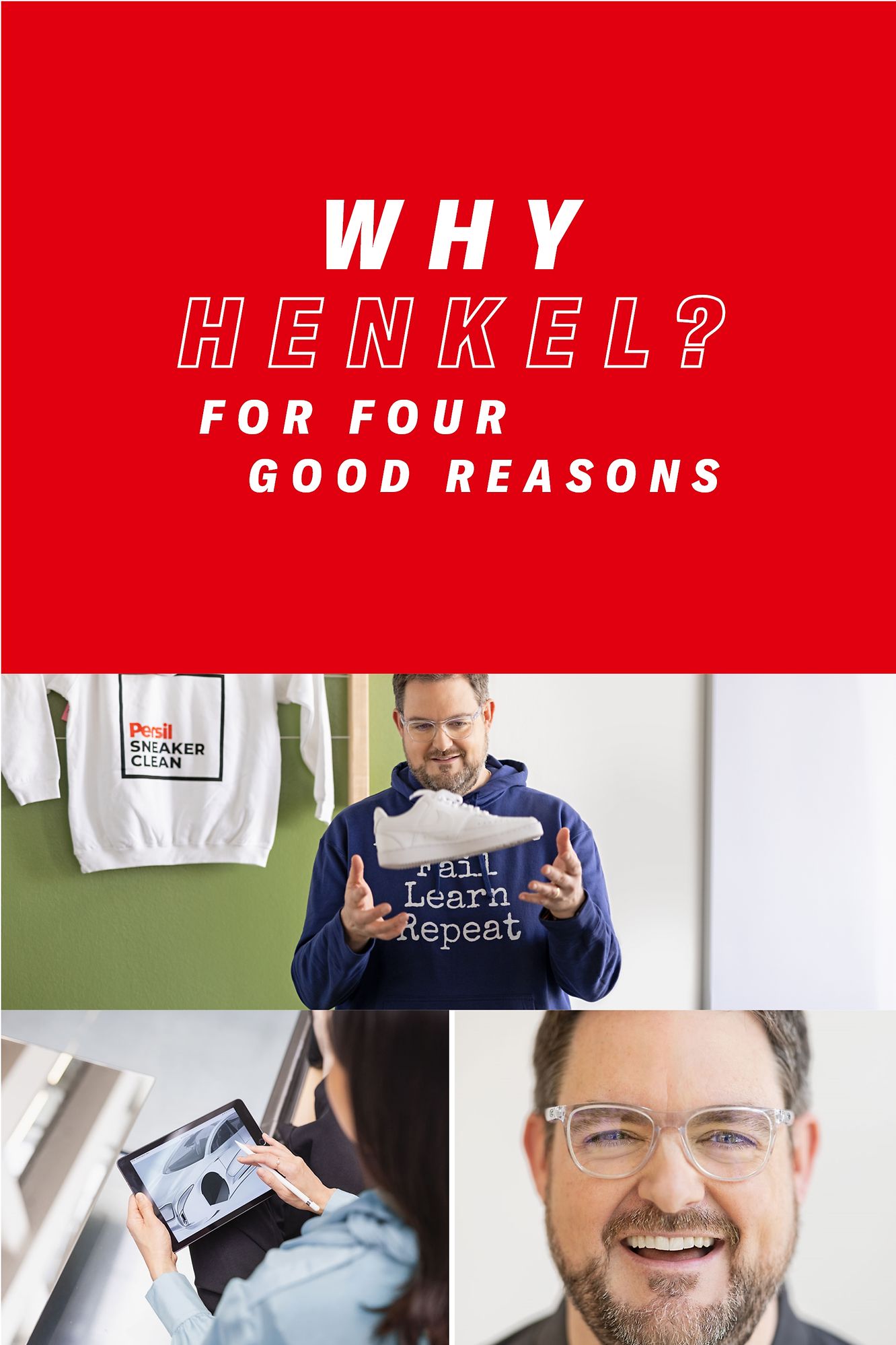 Our Henkel employees are ready to make an impact.