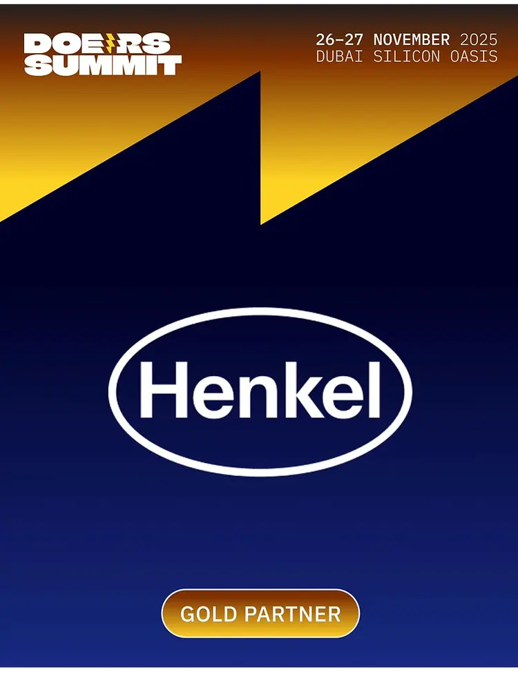 Henkel at Doers Summit Dubai 2025 as a Gold Partner
