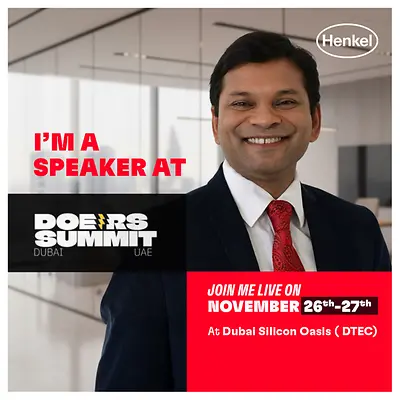 Henkel at Doers Summit Dubai 2025 as a Gold Partner