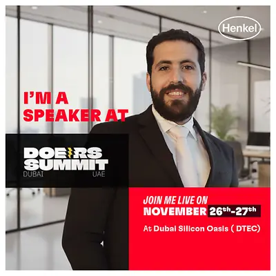 Henkel at Doers Summit Dubai 2025 as a Gold Partner