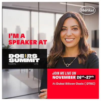 Henkel at Doers Summit Dubai 2025 as a Gold Partner