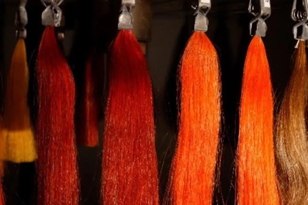 
Hair Strands Prepared for Combing Force Measurements